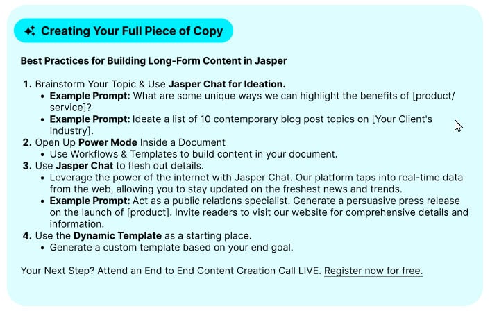 Jasper-AI-Academy-Creating-Your-Full-Piece-Of-Content