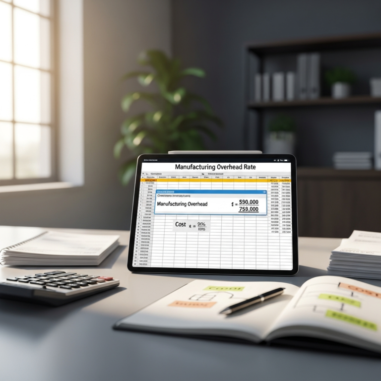 How to Calculate Manufacturing Overhead Rate in 4 Steps