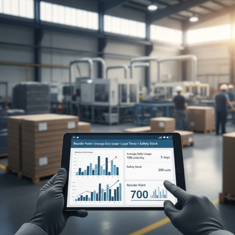 reorder-point-calculation-manufacturing